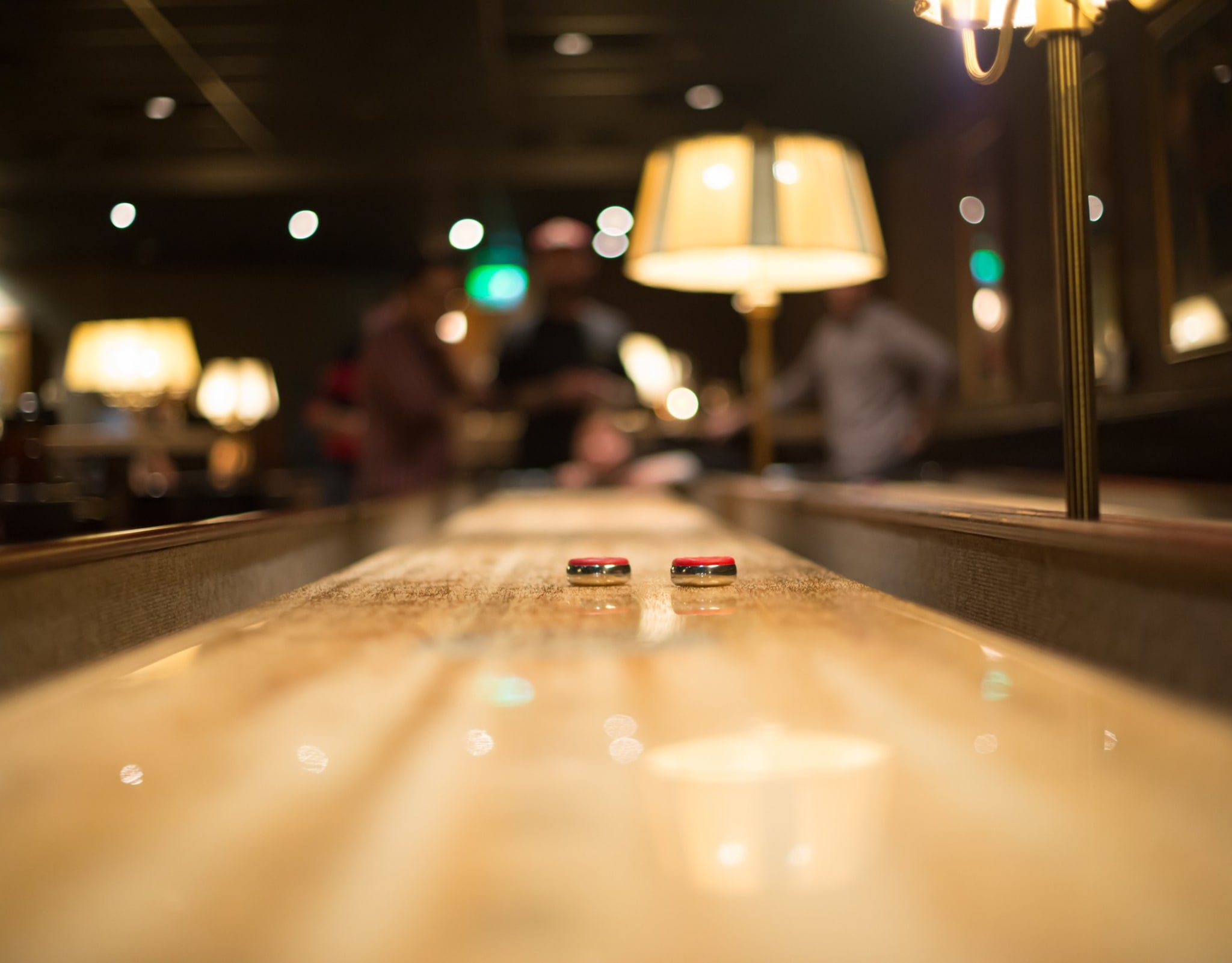 Visste du at Trewerket har shuffleboard i tillegg til bar og restaurant?