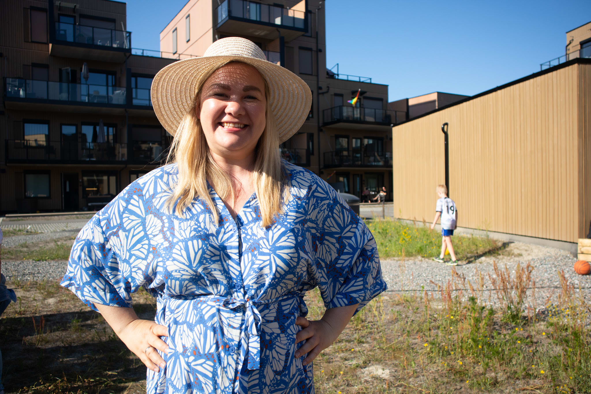 Linn Welhaven Næss Johansen er aktivitetsleder for Bakkekontakt på Fabeltunet. Foto: Stine Løkstad, RB