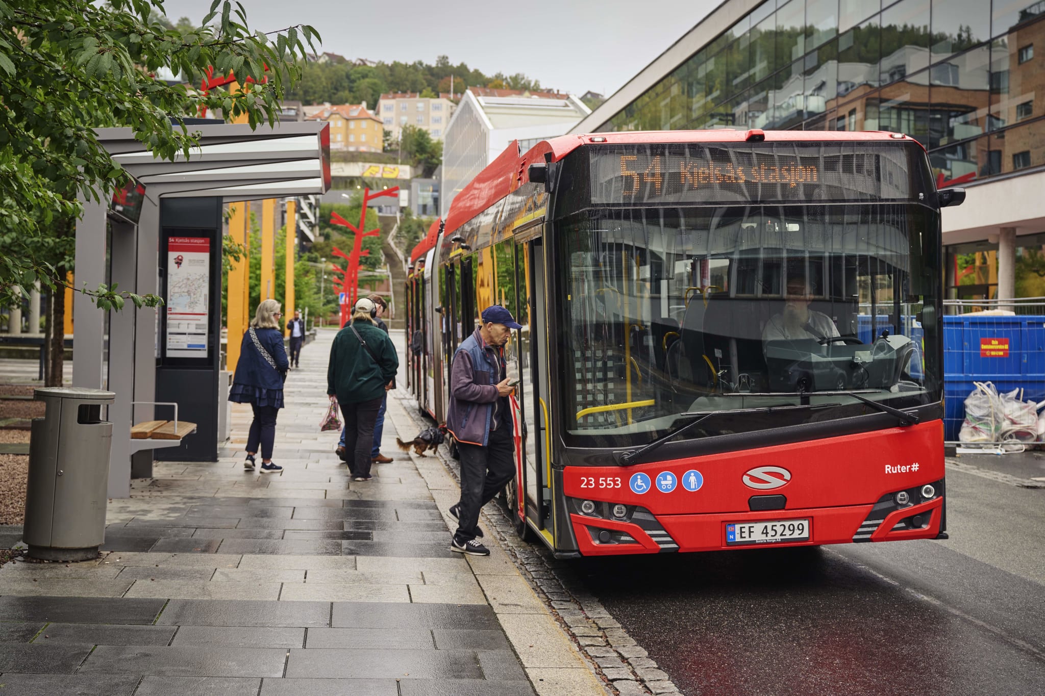 Reise: Med buss tar du deg enkelt og effektivt til Kværnerbyen 